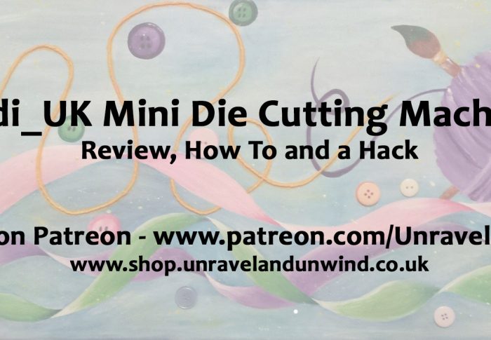 So Crafty mini die cut machine from Aldi UK