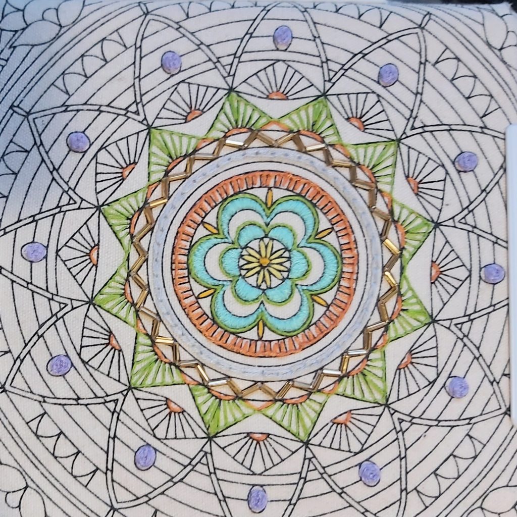 Spider web roses hand embroidery tutorial  unravel  unwind cic